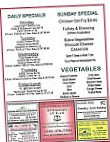 Pines Of Alleghany menu