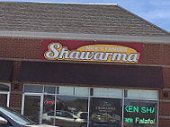 Nick's Famous Shwarma outside