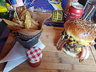 Burger Legend's food