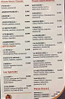 Le Dam's menu