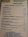 Schwarze Schänke Gastwirtschaft menu
