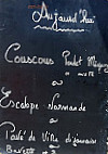 L'Ardoise De Saint-Pierre menu