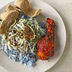 Nasi Kerabu Tumis Moksu Tini food