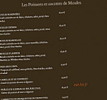 L'Abbaye menu