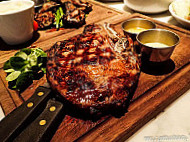 Black And Blue Steakhouse food