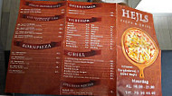 Hejls Pizza menu