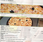 PIZZA FIFI menu