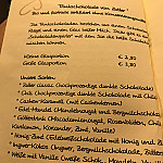 Cafe Herzog menu