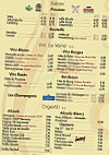 Comptoir de l'europe menu