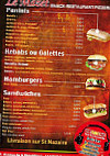 Le Mazet menu