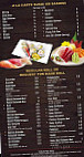 Fuji Hibachi Sushi menu