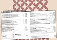 San Giovanni menu