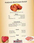 Ribeyes menu