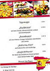 Valencia menu
