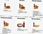 La Boite a Pizza menu