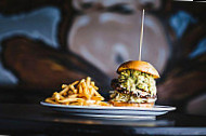 Monkey Burger (iron Johns Brewing Company Broadway) food