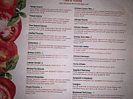 Nina's Restaurant Bar menu