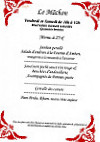 Le Poêlon d'or menu