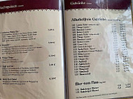 Maharadscha Palast menu