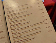 Delhi Palast menu