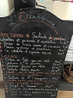 L'orangeraie menu