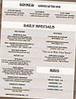 Loess Moose Grill menu