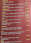 Pizza Michou menu