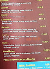Pizza Michou menu
