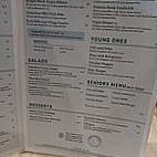 Hamilton Tavern menu
