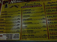 Neimar Lanches menu