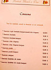 Bistrot Gueule A Vins menu