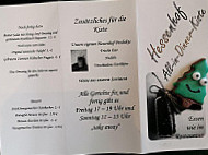 Hessenhof menu