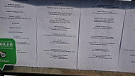 Templerhof Inh. Michael Brandau menu