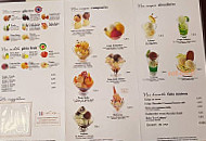 Les Cabines menu