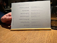 CODA Dessert Bar menu