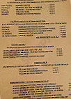 Cantina Tequila menu