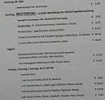 Anke's Weinbistro menu