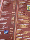 La Crema menu