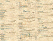 Santorini menu