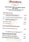 Restaurant Valentinsbad Regenstauf menu