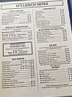 E J's menu