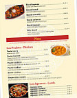 Ns Indian Food menu