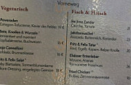Fritz Felix menu