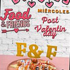 Food Friends menu