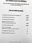Le Saint Mury menu