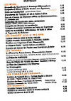 Le Goupil bar a vin menu