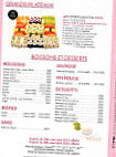 Hyper Sushi menu