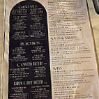 Starling Restaurant And Bar menu