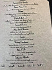 Historic Rock Tavern menu