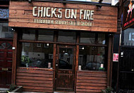 Chicks On Fire outside